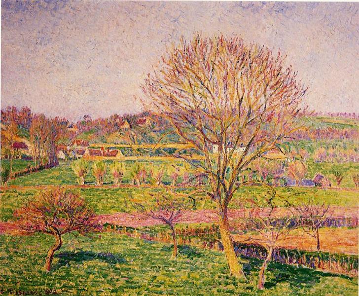 Great Walnut Tree at Eragny - 1892