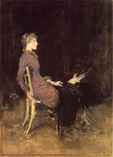 Noir et rouge - 1884