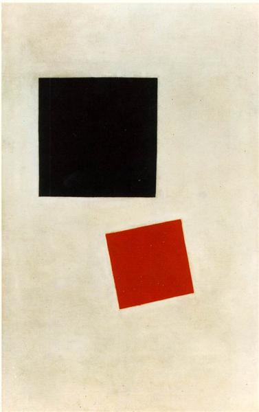 Black Square and Red Square - 1915