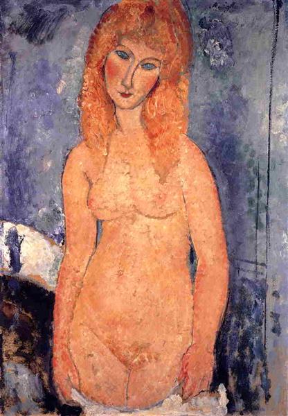 Nude blonde - 1917