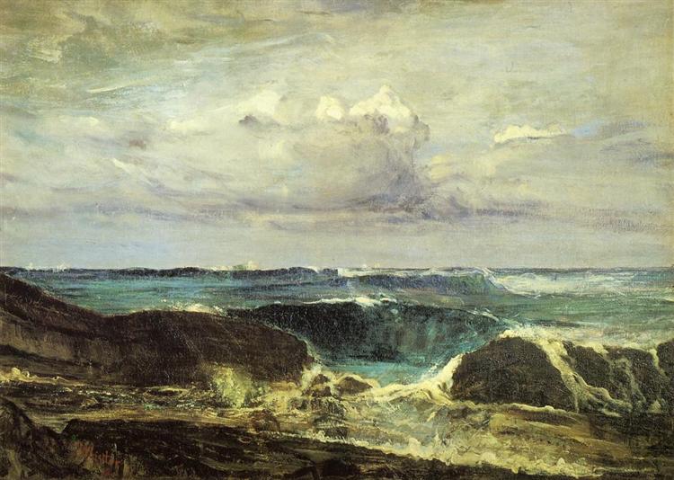 Azul e prata - The Blue Wave Biarritz - 1862