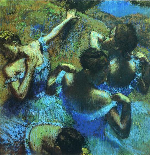 Bailarines Azules - 1899