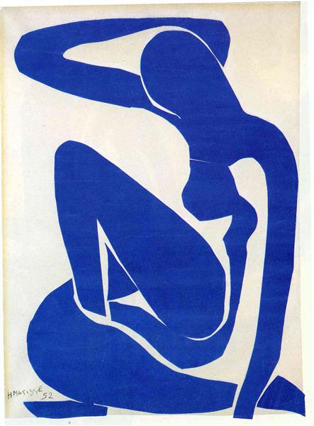 Desnudo azul 1952