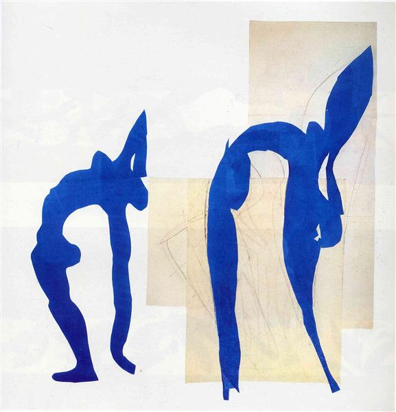 Desnudos azules 1952