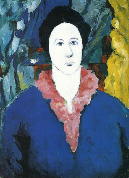 Blauw portret - 1930