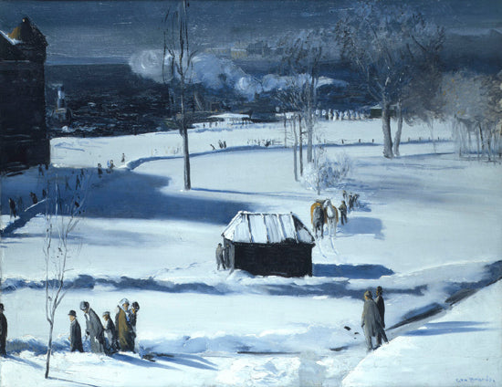 Blue Snow - The Battery - 1910