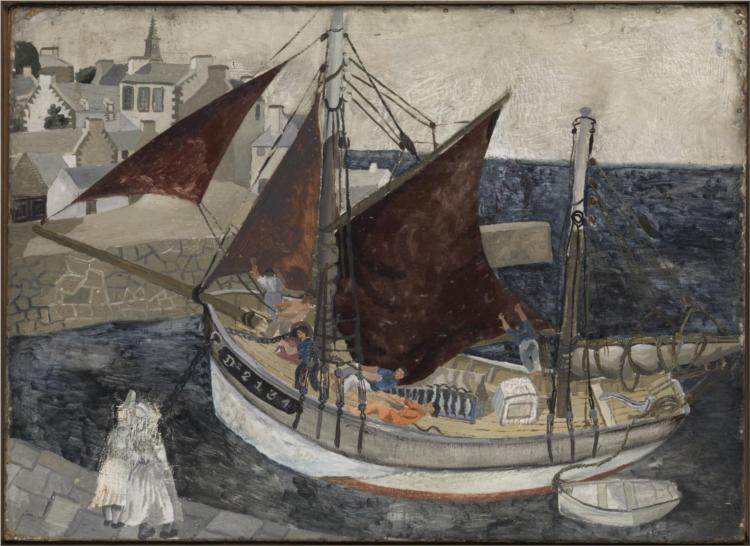 Boat in El Puerto - Gran Bretagna - 1929