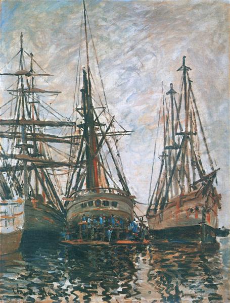 Navios em Rapair - 1873