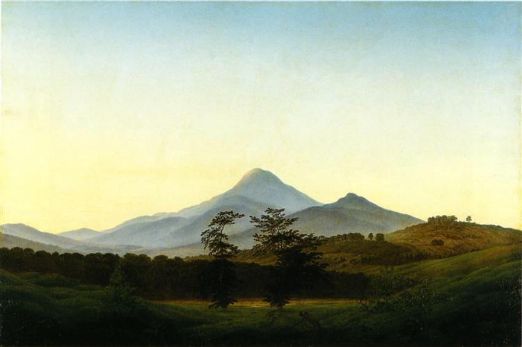 Paysage bohème - 1808