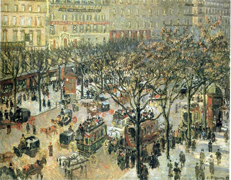 Boulevard des Italiens zítra - Luz del Sol - 1897