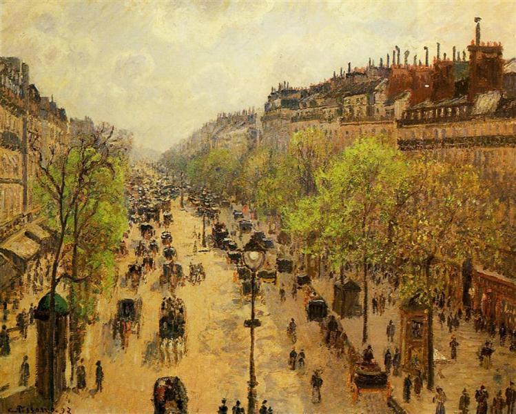 Montmartre Spring Boulevard -1897