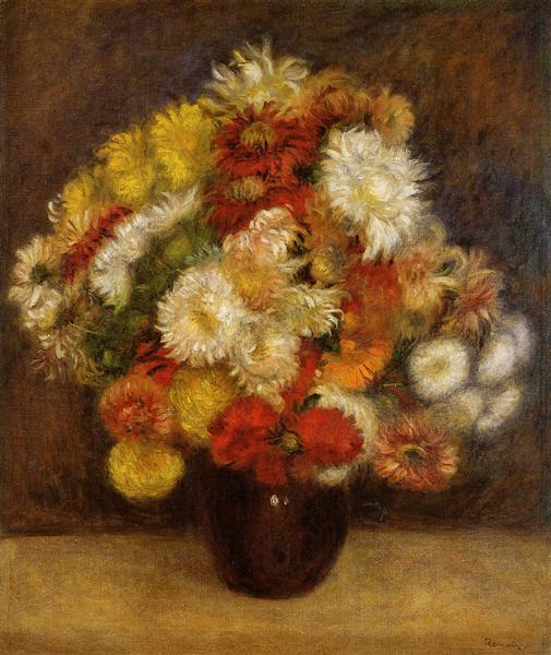 Chrysanthemenstrauß - 1881 