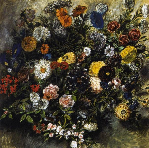 Buquê de Flores - 1850