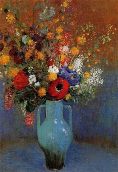 Bouquet de fleurs sauvages - 1900