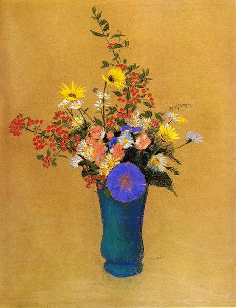 Wild Flower Bouquet - 1910