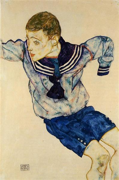 Barn i Sailor Suit - 1913