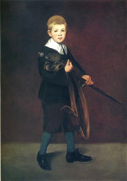 Niño Con Espada - 1861