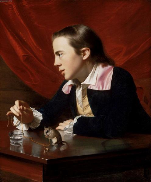 Écureuil enfant (Henry Pelham) - 1765