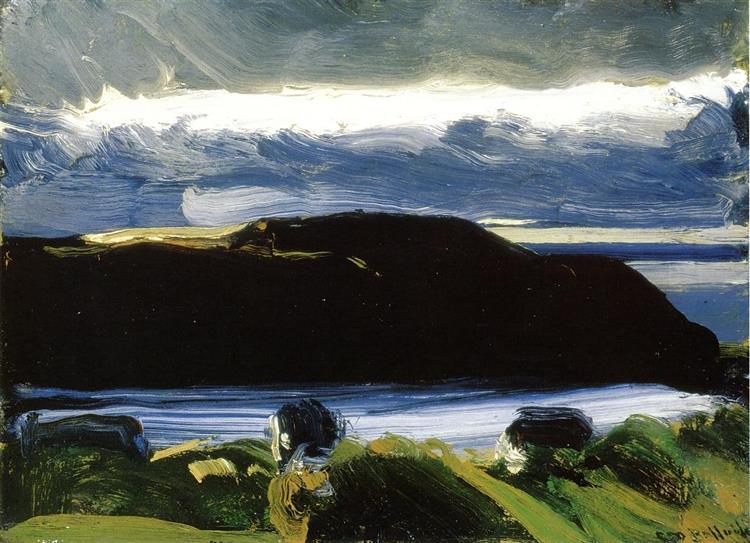 Quebrando o céu - Monhegan - 1916