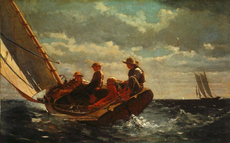 Breezing Up (korzystny wiatr) - 1876