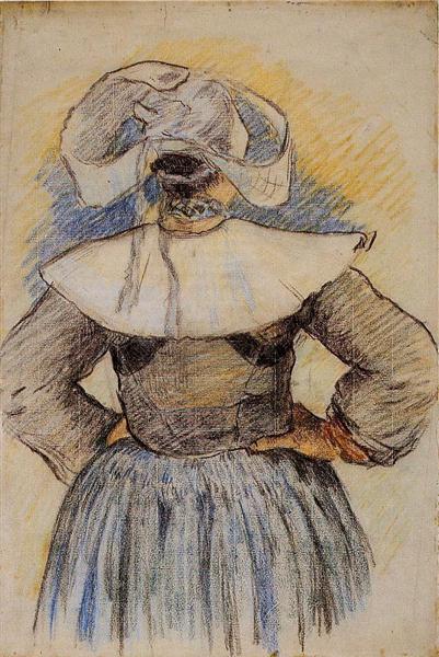 Breton woman - 1886