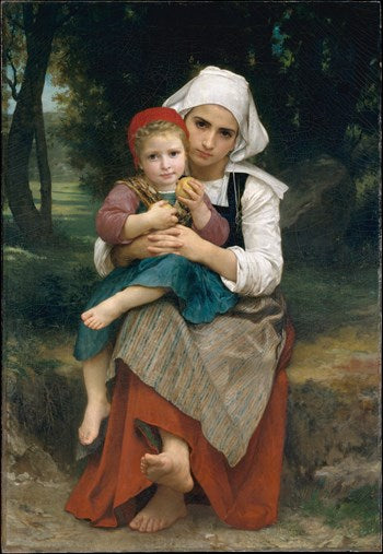 Frère et sœur de Breton - 1871