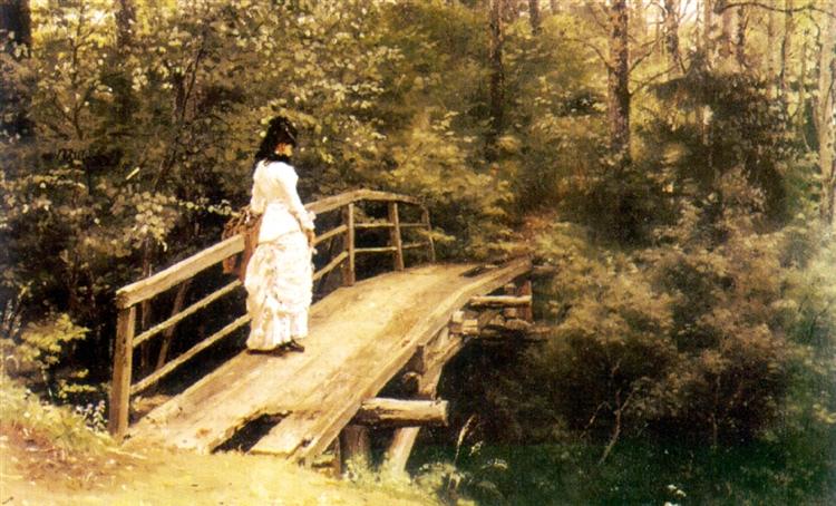 Bridge in Abramtsevo - 1879