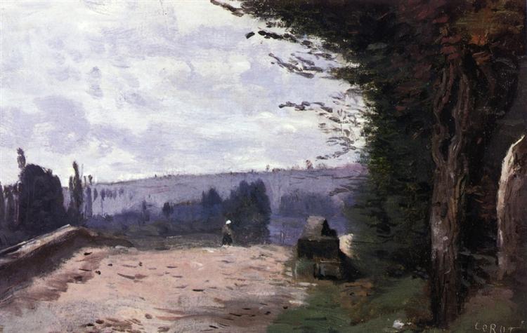 Pont dans la vallée de Cubron - 1872