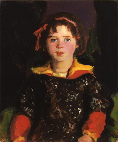 Bridgie (also known as a girl with Chinese dress) - 1927