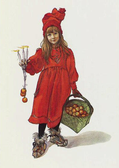 Brita als Iduna (iðunn) - Lithographie - Cover der Weihnachtsausgabe von Idun - 1901 - 1901