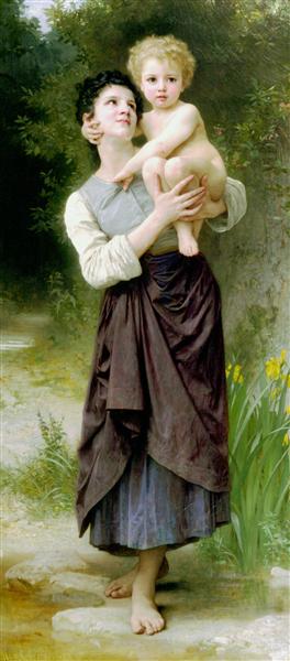 Brother and sister - 1887