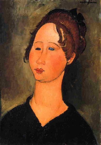 Mujer De Borgoña - 1918