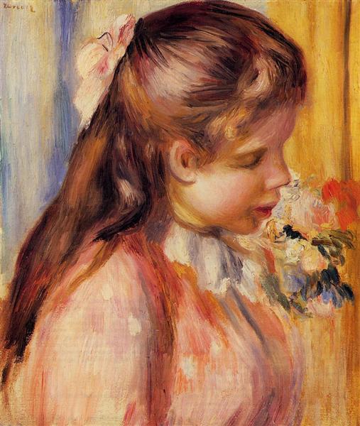 Bust of a young woman - 1895