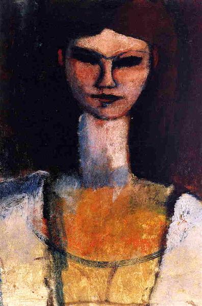 Bust of a young woman - 1919