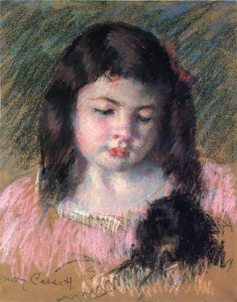 Francoise bust looking down - 1908