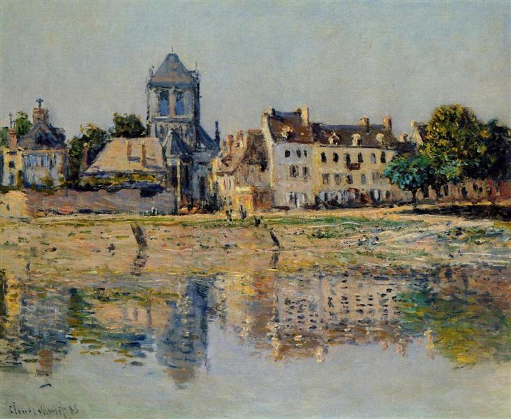 Junto Al Río En Vernon - 1883