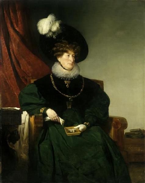 Porträtt av Baroness Cecilie von Eskeles - 1832