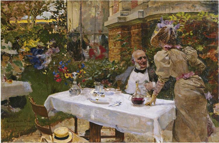 Café a Parigi - 1885