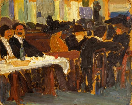 Café em Paris - 1908