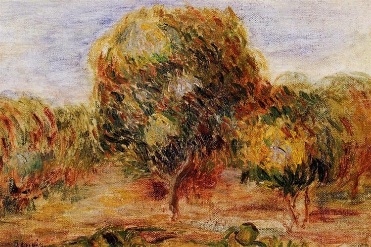 Cagnes landscape - 1908