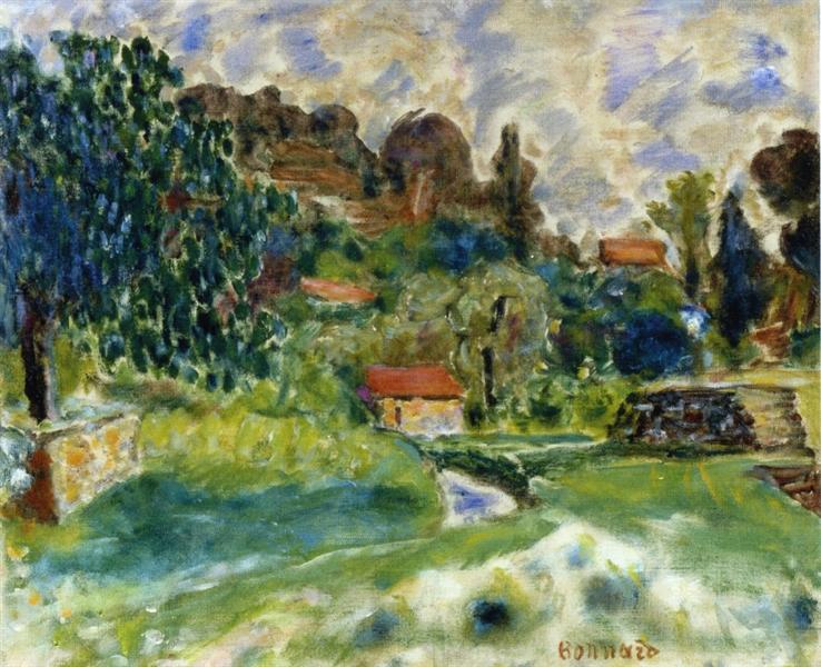 Cagnes Landschaft - 1916