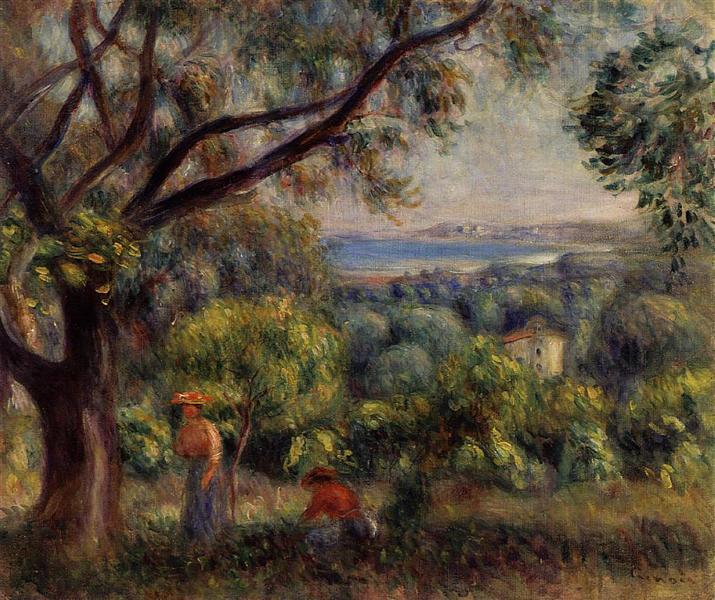 Cagnes landskap - 1895