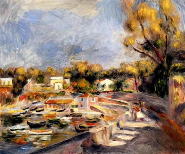 Paisaje De Cagnes - 1910