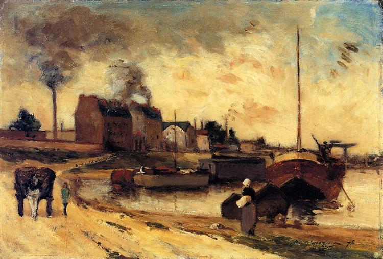 Fábricas De Cail Y Quai De Grenelle - 1875