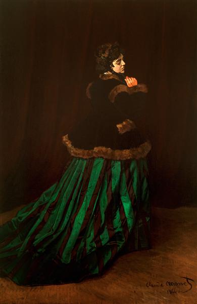 Camille (also known as The Woman in the Green Dress) - 1866