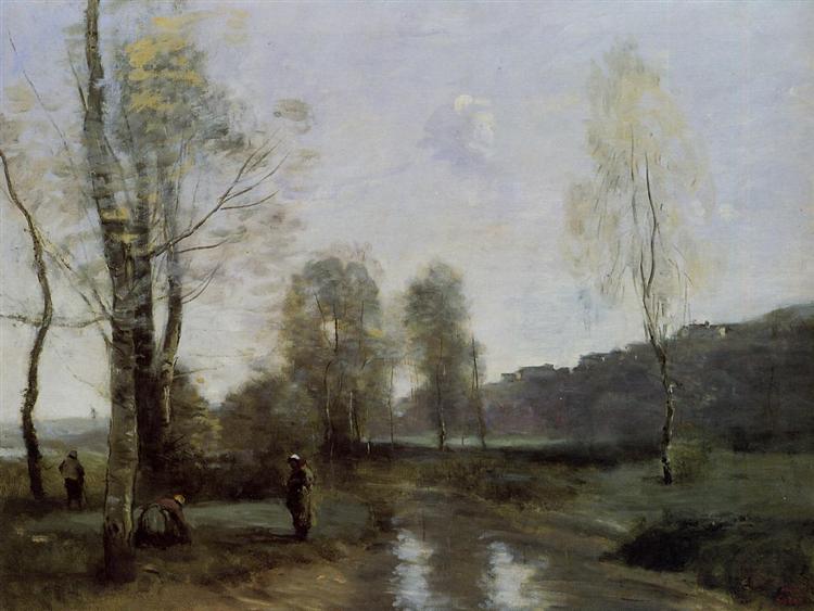 Channel in Picardy - 1871