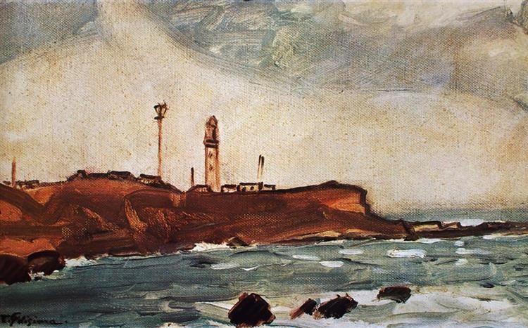 Cape Inubo Lighthouse - 1940