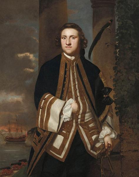 Capitano l'onorevole George Edgcumbe - 1748