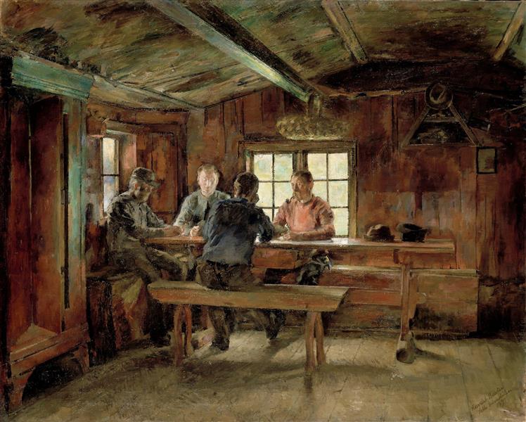 Kartenspieler - 1897