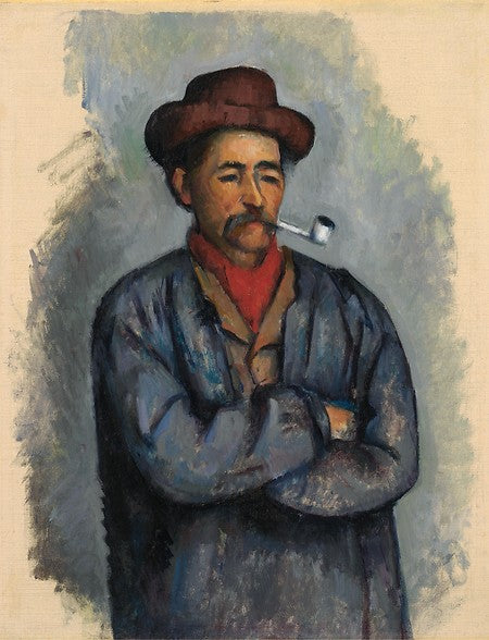 The pipe man (study for card players) - 1892